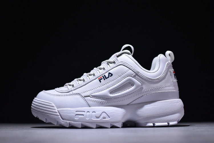 FILA Ray Sawtooth Disruptor 2 Men Women White